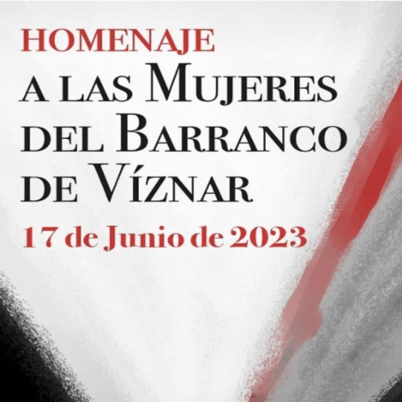 Homenaje a las mujeres del barranco de Víznar