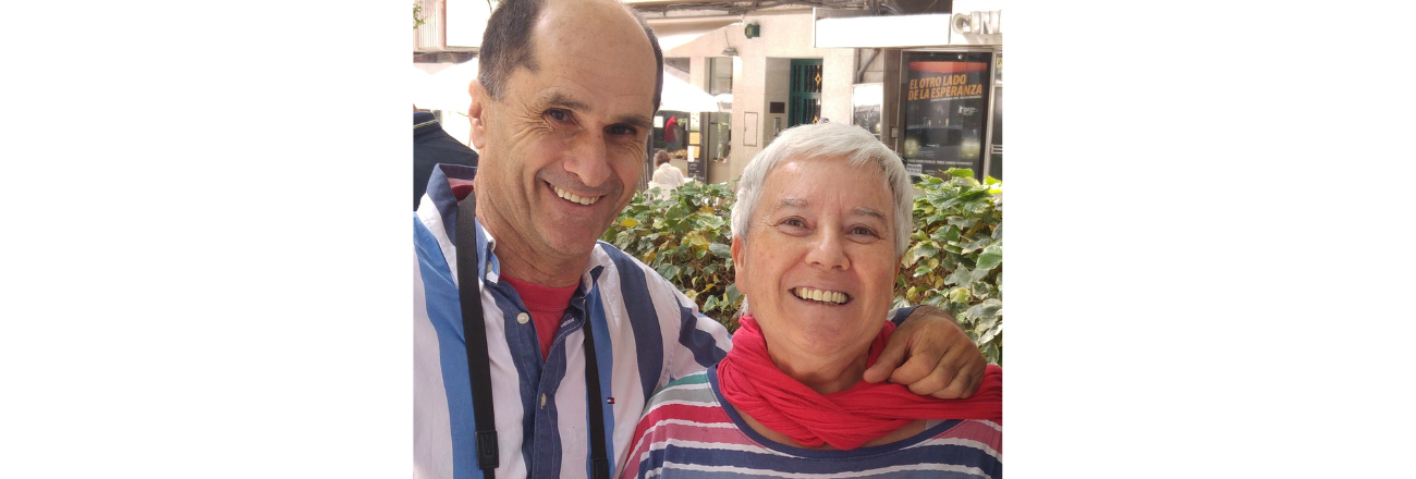 LolaCallejon con Pepe Criado